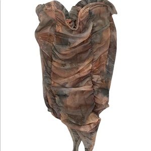 Pretty Little Thing Renaissance Print Body Suit